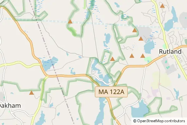 Mapa Rutland