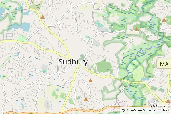 Mapa Sudbury