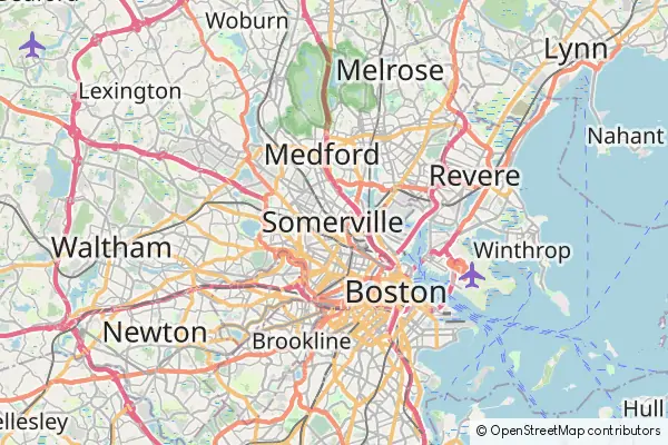 Mapa Somerville