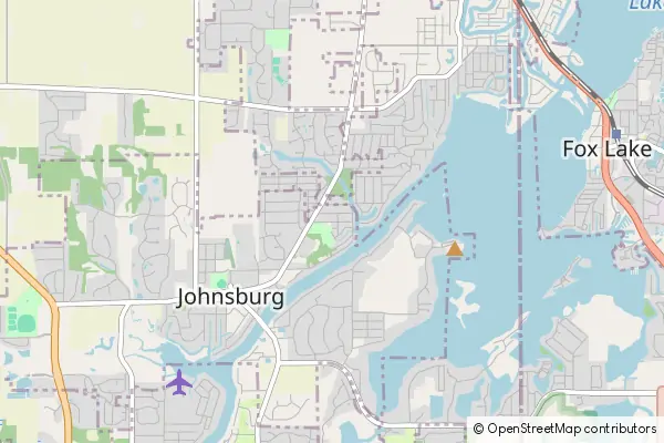 Mapa Johnsburg