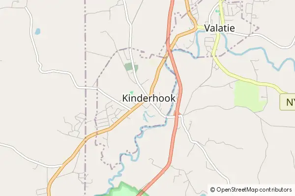 Mapa Kinderhook