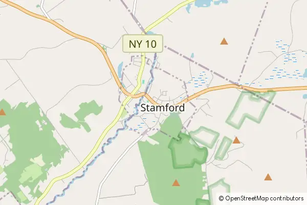 Mapa Stamford