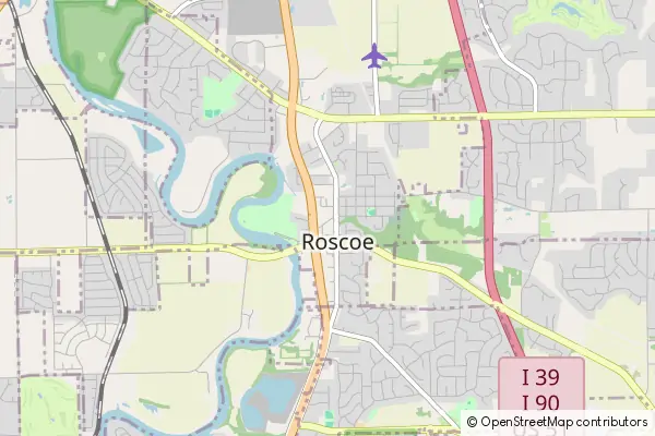 Mapa Roscoe