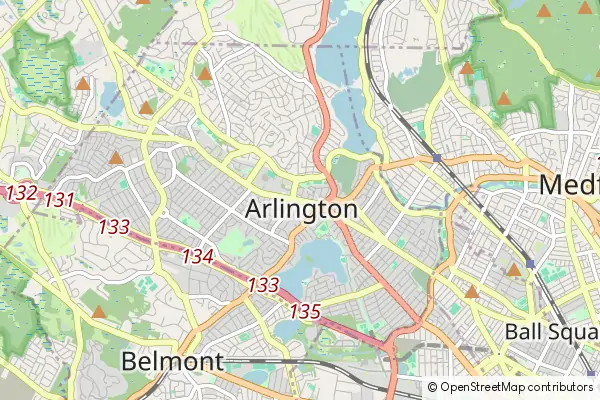 Mapa Arlington