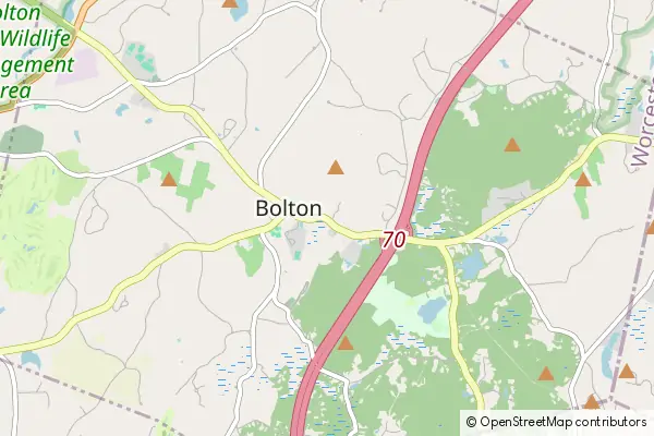 Mapa Bolton