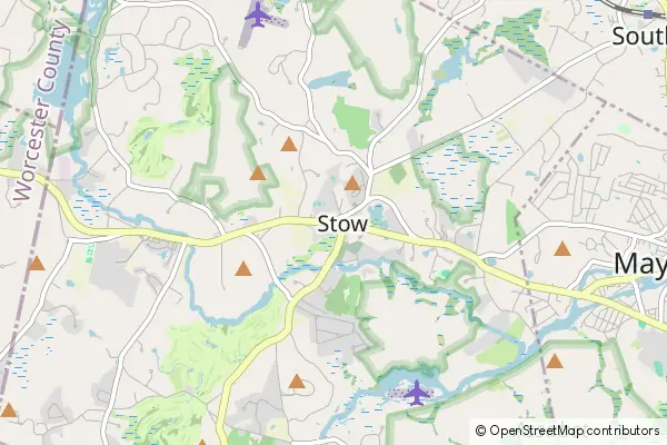 Mapa Stow