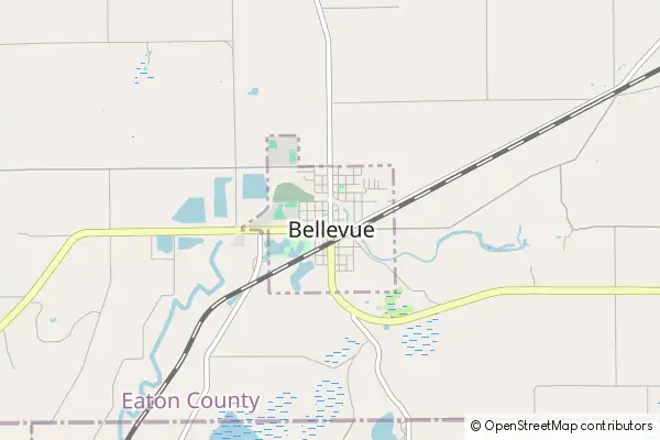 Mapa Bellevue