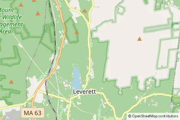 Mapa Leverett