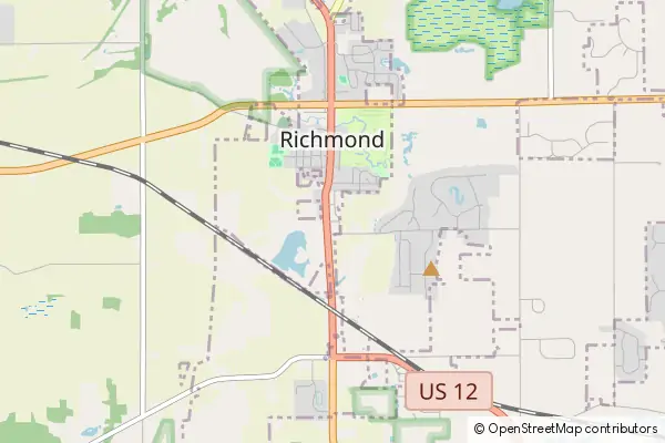 Mapa Richmond