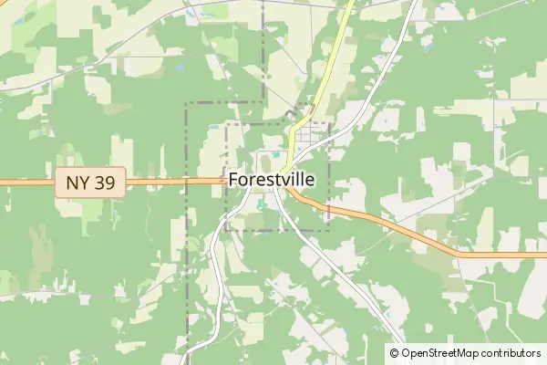 Mapa Forestville