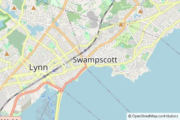 Mapa Swampscott