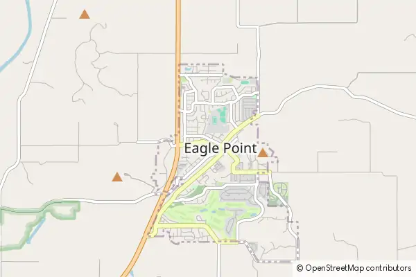 Mapa Eagle Point