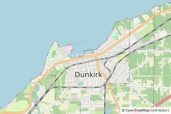 Mapa Dunkirk