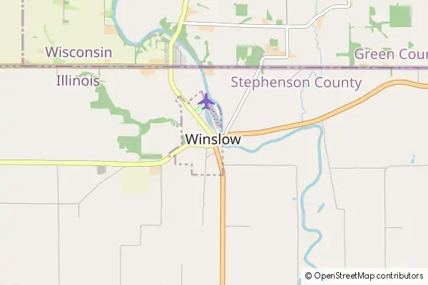 Mapa Winslow