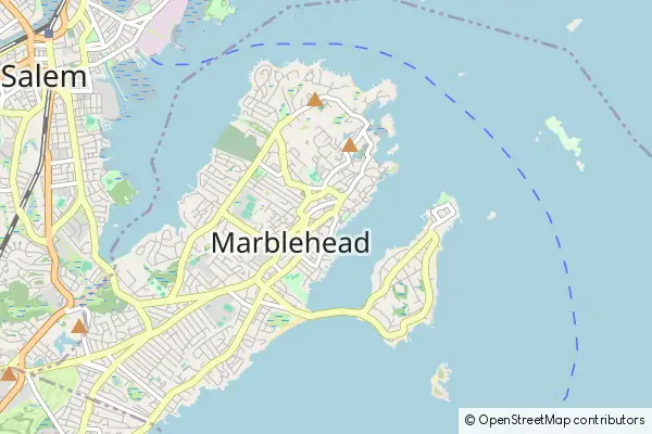 Mapa Marblehead