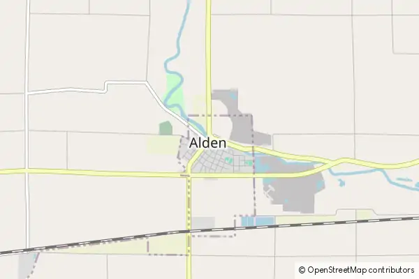 Mapa Alden