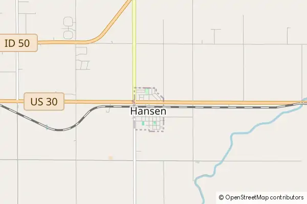 Mapa Hansen