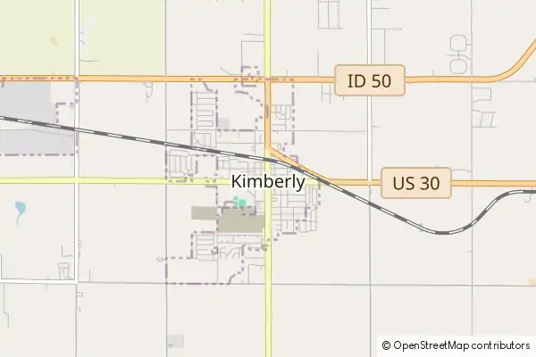 Mapa Kimberly