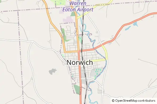 Mapa Norwich