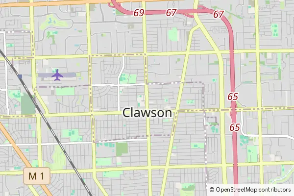 Mapa Clawson