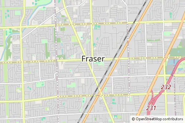 Mapa Fraser