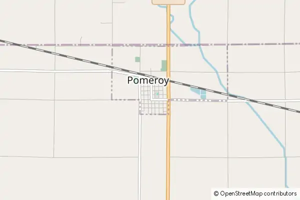 Mapa Pomeroy