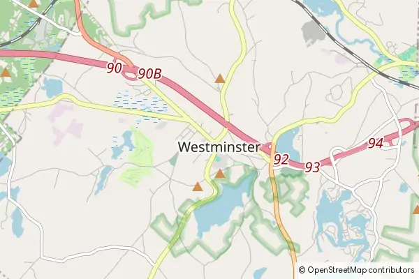 Mapa Westminster