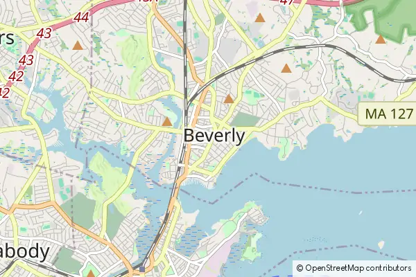 Mapa Beverly