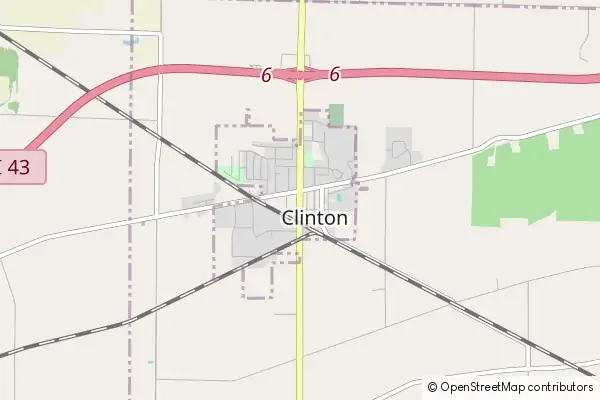 Mapa Clinton