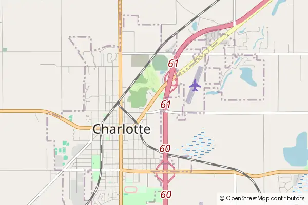 Mapa Charlotte