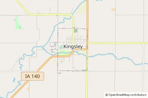 Mapa Kingsley