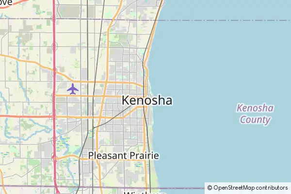 Mapa Kenosha