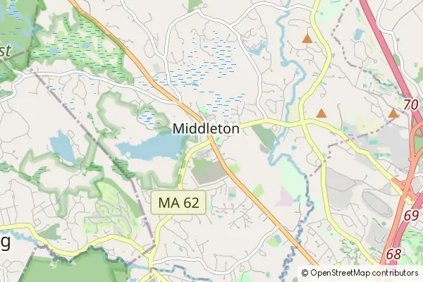 Mapa Middleton