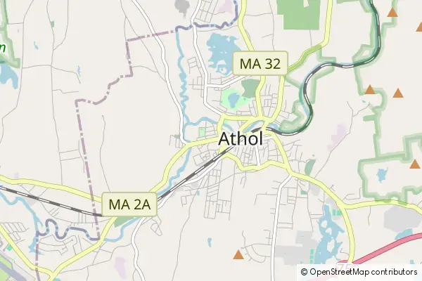 Mapa Athol