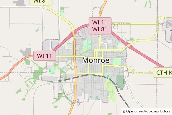 Mapa Monroe