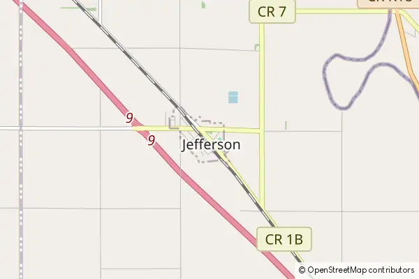 Mapa Jefferson