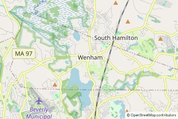 Mapa Wenham