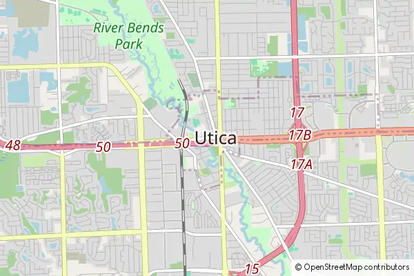 Mapa Utica