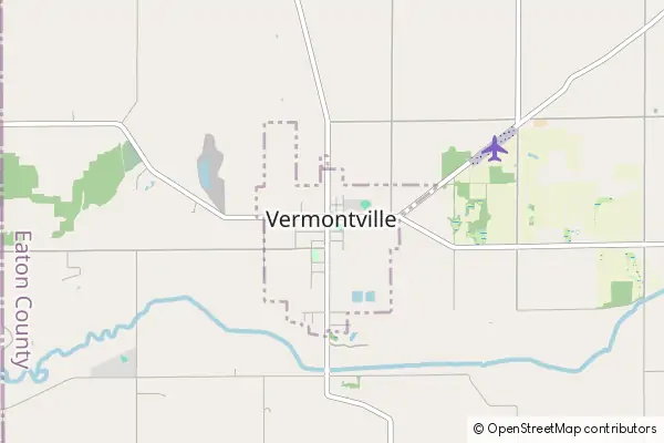 Mapa Vermontville