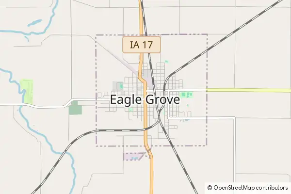 Mapa Eagle Grove