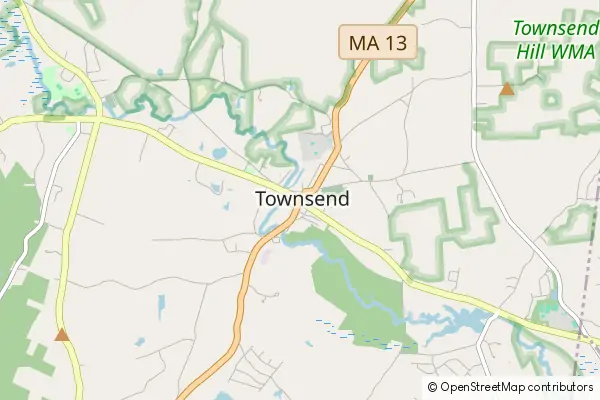 Mapa Townsend