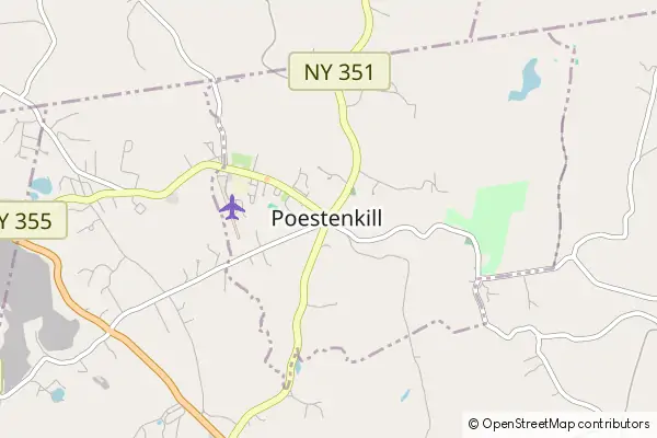 Mapa Poestenkill