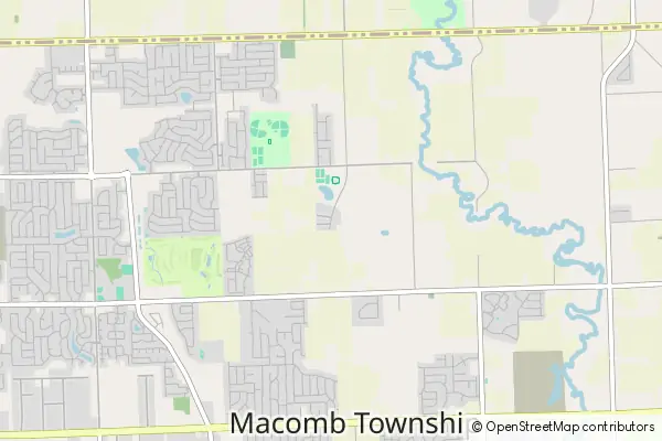 Mapa Macomb