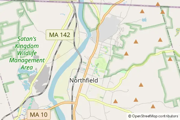 Mapa Northfield