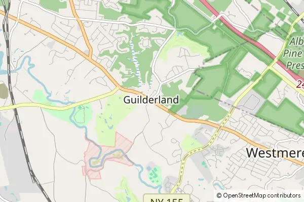 Mapa Guilderland