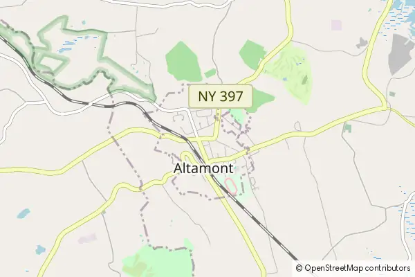 Mapa Altamont