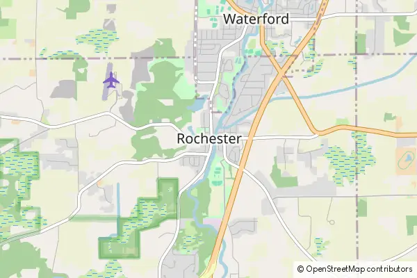 Mapa Rochester