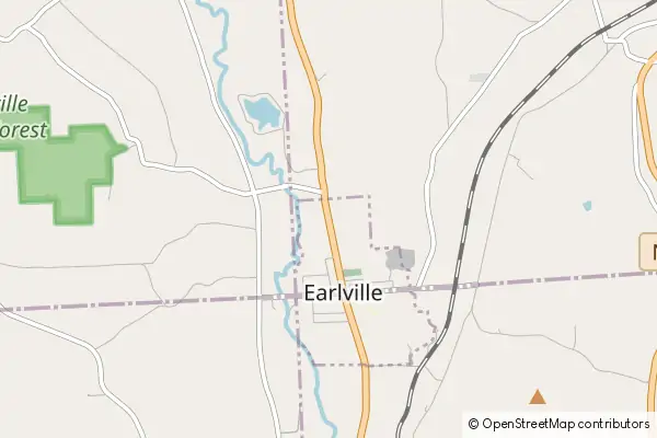 Mapa Earlville