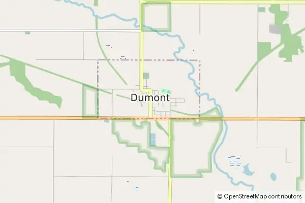 Mapa Dumont