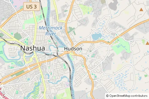 Mapa Hudson